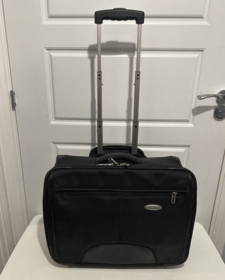 Samsonite 1910 Solana Rolling Tote, tolle Qualität - schwarz - Wochenendtasche