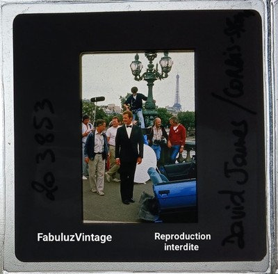 ROGER MOORE JAMES BOND 007 RENAULT 11 PARIS EIFFELTURM SLIDE #3