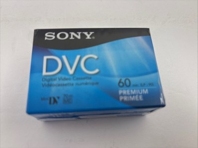 Sony DVC Premium Digital Video Cassette Pack of 2 DVM60PRR/ New Sealed Mini DVC