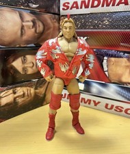 Exclusive WWE Elite Red "Rooster" Wrestling Action Figure