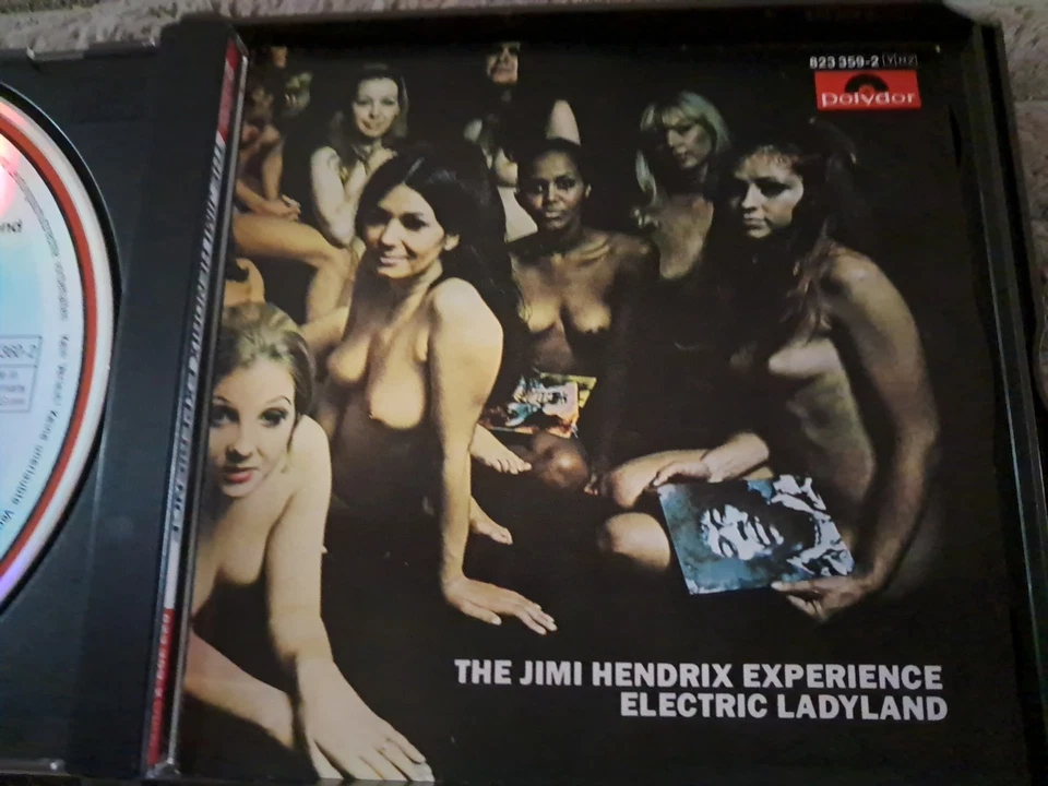 Jimi Hendricks Electric Ladyland 2 CD Polydor W. Germany  Nude Cover 16 Tracks  - Image 3 of 4