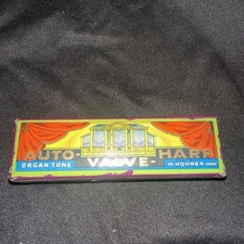 Vtg M. Hohner Auto-Valve-Harp Harmonica Key of G Made in Germany High Quality