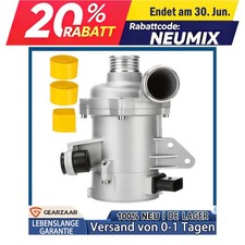 Wasserpumpe Motork�hlung Elektrisch Passend f�r BMW 3er E91 E90 E92 E93 4-Polig