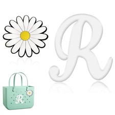 2pcs Charms for Bogg Bag, Letter Charms Decorative Alphabet Lettering Acces - 15