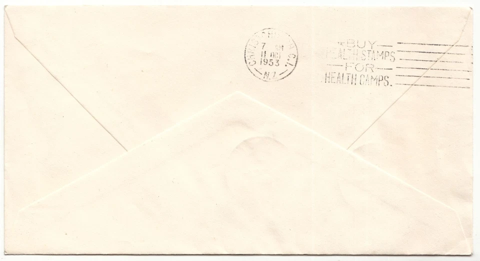 Airmail Netherlands Dutch 1953 Christchurch Air Race To New Zealand FDC 1953 - Image 2 of 2