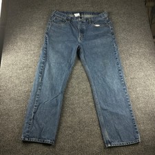 Carhartt Mens Relaxed Fit Tapered Leg Blue Denim Jeans B480 DVB 38x30
