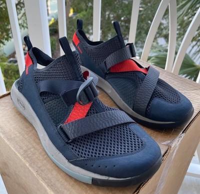 Chaco Odyssey Sandals Men s 14 Blue Mesh All Terrain Water Hiking Sport Shoes