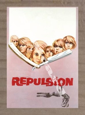 Historic 1965 Repulsion Movie Advertising Postcard
