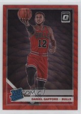 2019 Panini Donruss Optic Rated Rookie Tmall Red Wave Prizm Daniel Gafford 15fy