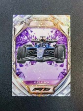 2025 Topps Chrome F1 Alex Albon Diamond 75th Anniversary 181/199 Purple XYDK