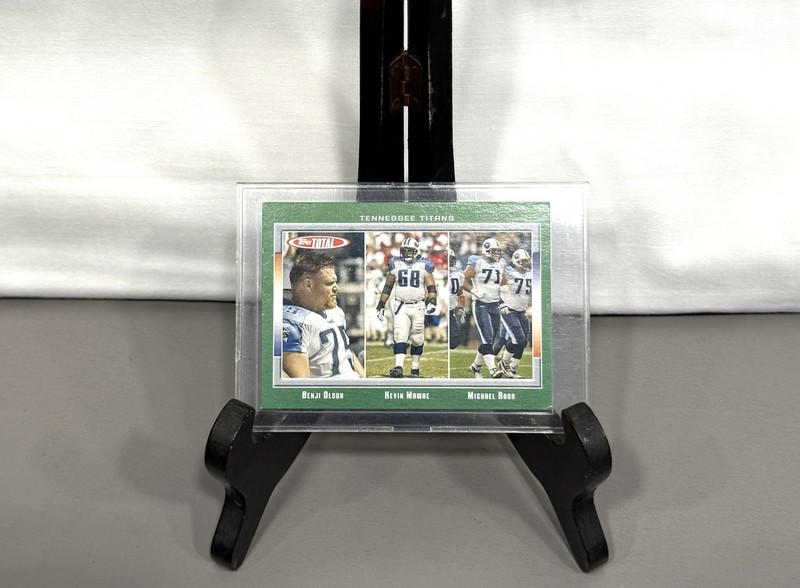 2006 TENNESSEE TITANS Topps Total NFL Sports Card #296 (OLSON/MAWAE/ROOS) NM-MT