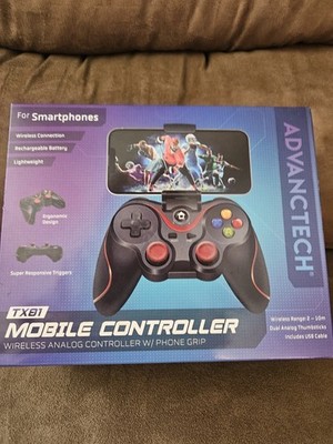Advanctech TX81 Mobile Controller Cell Phone Wireless Gaming Grip Analog