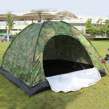 3 Person Outdoor Hiking Camping Tent Waterproof UV Protection  Fishing UK SALE~