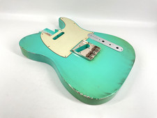 Cuerpo de guitarra MJT oficial personalizado vintage envejecido Nitro Mark Jenny VTT verde espuma de mar