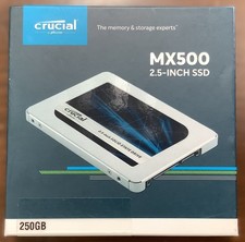 NEW SEALED Crucial MX500 250GB 2.5in SATA III SSD CT250MX500SSD1 6Gb/s 7mm