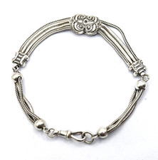 Серебро Antique French Silver Albertina Bracelet: