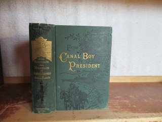Old JAMES A. GARFIELD FROM CANAL BOY TO PRESIDENT Book 1881 HORATIO ALGER JR.
