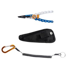 Professional Aluminum Fishing Pliers with Line Cutter and Hook Removal Tool