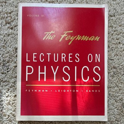The Feynman Lectures on Physics Vol III Quantum Mechanics 1965 PB English