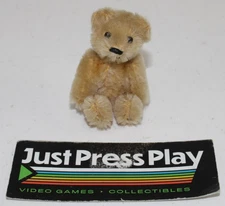 Vtg Mini Schuco Golden Mohair Bear 2 5/8" Fully Jointed Metal Rod