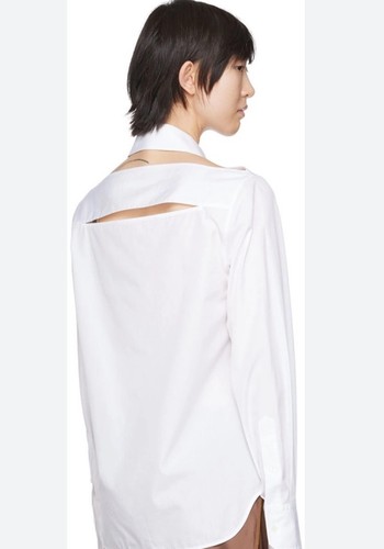 Helmut Lang Cut Out Shirt Size S - Picture 1 of 12