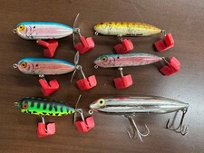 Heddon Zara Pouch Baby Torpedo 6PC Set Lures Junk Used Fishing Gear