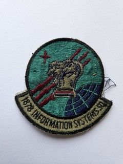 1878th Information Systems Squadron USAF Embroidered Patch Militaria