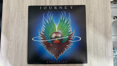 JOURNEY , EVOLUTION , CBS 25AP1355 , JAPAN PRESS, NOT OBI ,  VINYL LP