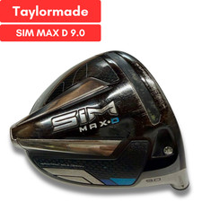 TaylorMade SIM MAX D 9 Degree Driver Head Only Right Hand USED D6421