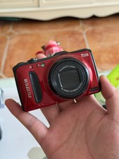 Fujifilm FinePix F600 EXR 16MP 15x Optical Zoom Red Digital Camera English GPS