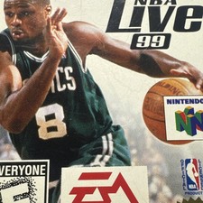 NBA Live 99 Nintendo 64 N64 Video Game Cartridge Only Basketball