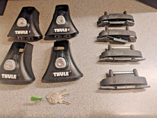 Thule 430 Tracker Ii Roof Track Mounted Tower Pack With Tk1 Foot Locks Keys