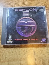 Defcon 5 Peace Has A Price 1995 CD-ROM PC Computer Game