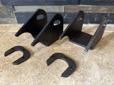 Front Lower Control Arm Mount Bracket Set Axle Side Jeep Wrangler Rubicon XJ ZJ