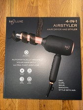 Ion Luxe 4-in-1 Autowrap Airstyler Hair Dryer Curler gift new women holiday buy