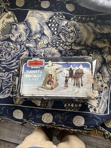 Vintage Star Wars Turret & Probot Playset Empire Strikes Back 1980 Kenner