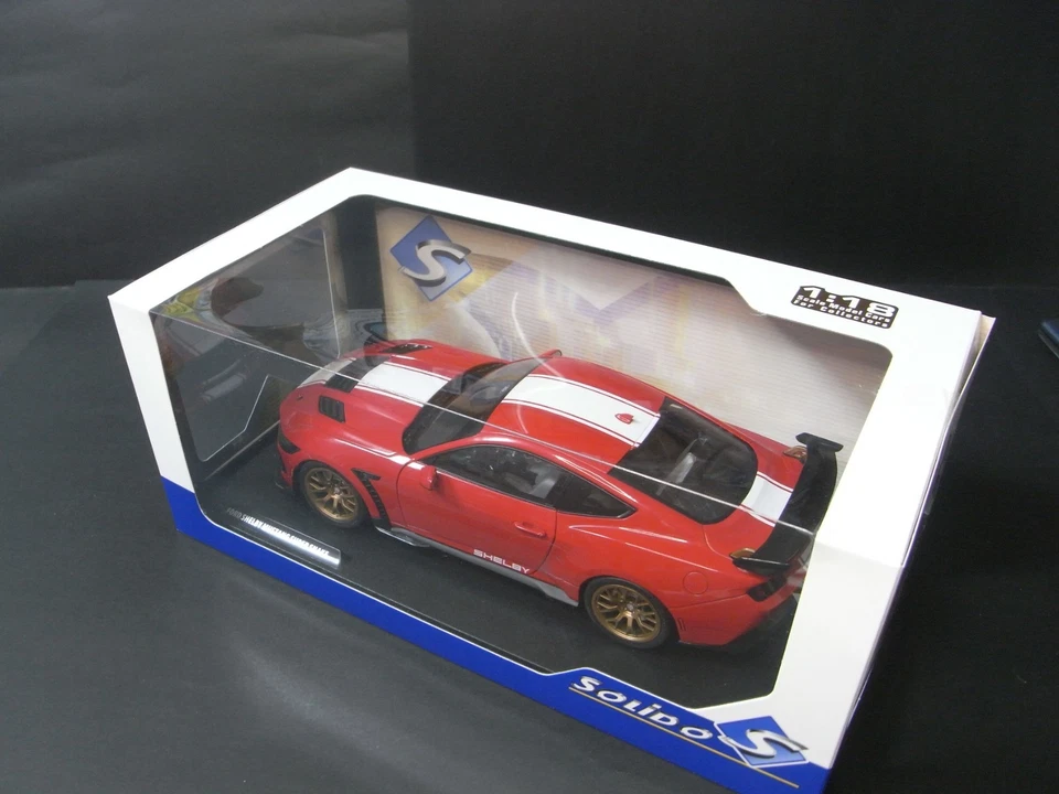 1/18 SOLIDO Shelby Mustang Super Snake Race Red 2025    1813801 - Imagen 4 de 4