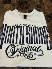 Hawaiian T Shirt Brand New Small Unisex White Cotton Free Ship From Hawaii
