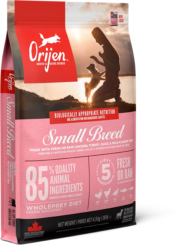 Orijen Adult Small Breed Dry Dog Food - 4.5kg
