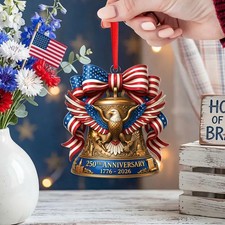 New250 Years of The United States Acrylic Ornament, 250th Anniversary 1776 2026