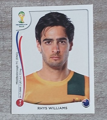 Panini WM 2014 Nr. 172 Rhys Williams