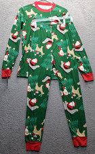 Carter's 2pc Pajama Set Unisex Adult S Multi Reindeer Christmas Holiday Print