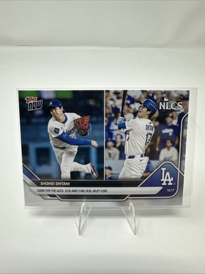 2025 Topps Now Shohei Ohtani #884 BASE CARD Dodgers NLCS 10ks & 3 HR