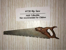 MINIATURE DOLLHOUSE 1:12 SCALE RIP SAW -  SIR THOMAS THUMB - 730