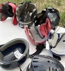 Rawlings Batting Helmets Lot - 11x Baseball/Softball Helmets Red Black Blue — photo 2
