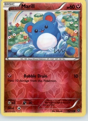 Marill - XY - Steam Siege - 76/114 - Reverse Holo LP