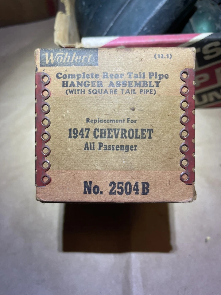 1947 Chevrolet Styleline Fleetline Convertible Wohlert Tail Pipe Hangers - Image 2 of 3