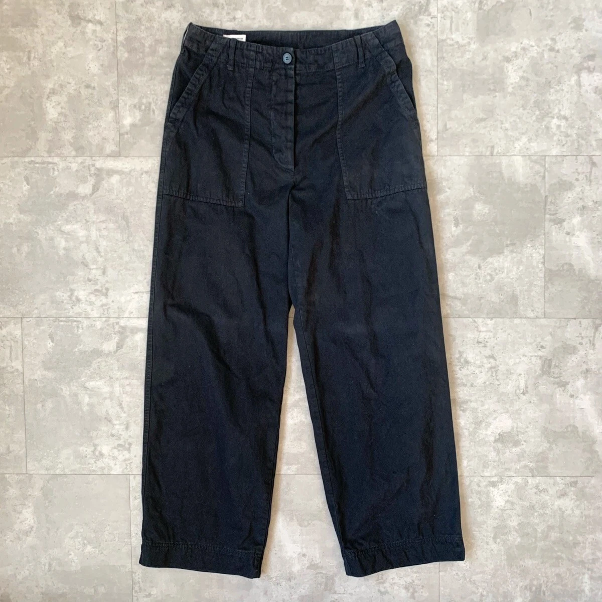 Vintage DRIES VAN NOTEN Pants Trousers Faded Blue