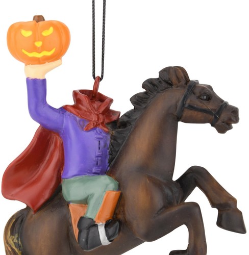 Árboles Budos Jinete sin Cabeza con Calabaza Halloween Adornos Navidad Espeluznantes - Imagen 2 de 6