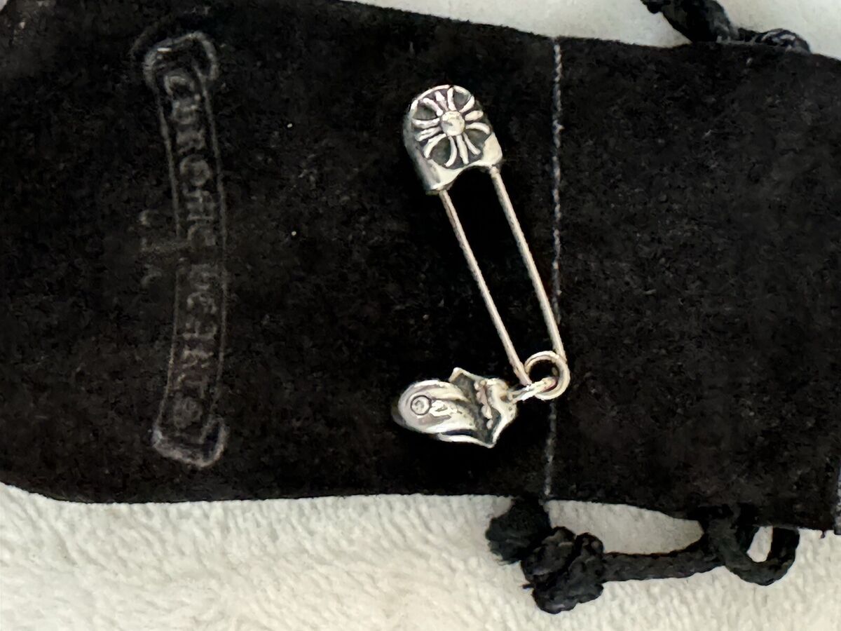 Chrome Hearts Rolling Stones Tongue Pendant W/Diamond W/CH Chrome Hearts Rolling Stones Tongue Pendant W/Diamond W/CH